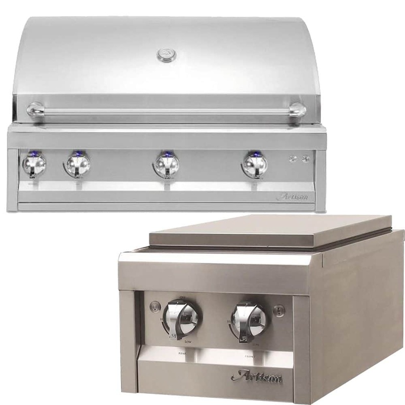 Artisan | Professional Series 32" Gas Grill & Double Side Burner