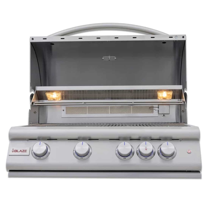 Blaze | Premium Plus LTE 32" 4-Burner Grill Head (DISCONTINUED)