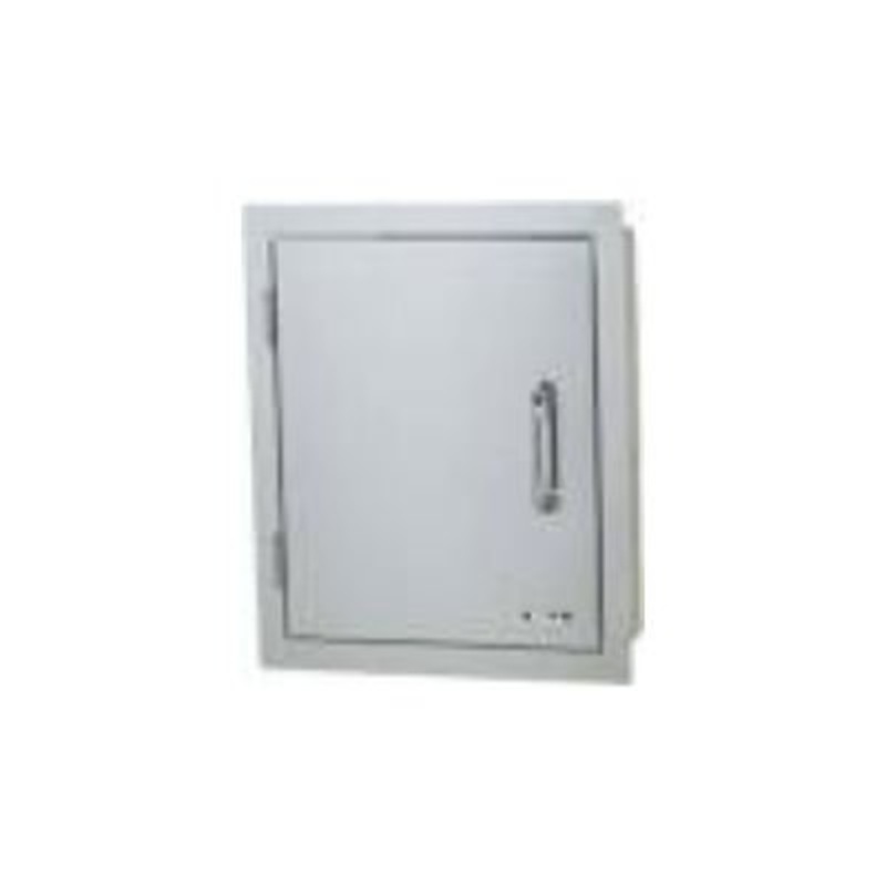 Bull | 18 Stainless Steel Vertical Left Hinged Single Access Door with Paper Towel Holder
