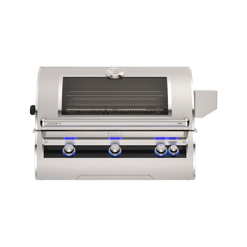 Fire Magic | E790s Portable Grill and Power Burner with Analog Thermometer