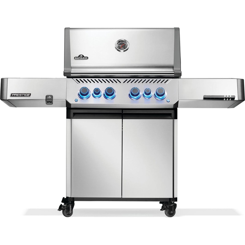 Napoleon | Prestige 500 RSIB Freestanding Gas Grill with Infrared Side and Rear Burner