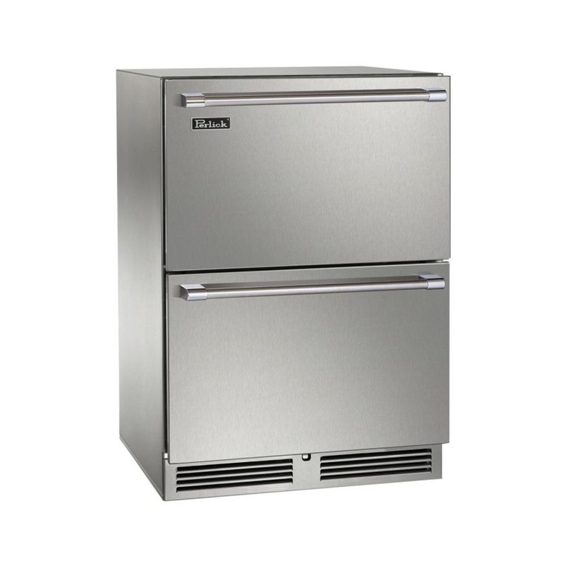Perlick | 24 Dual Zone Refrigerator & Freezer Drawers