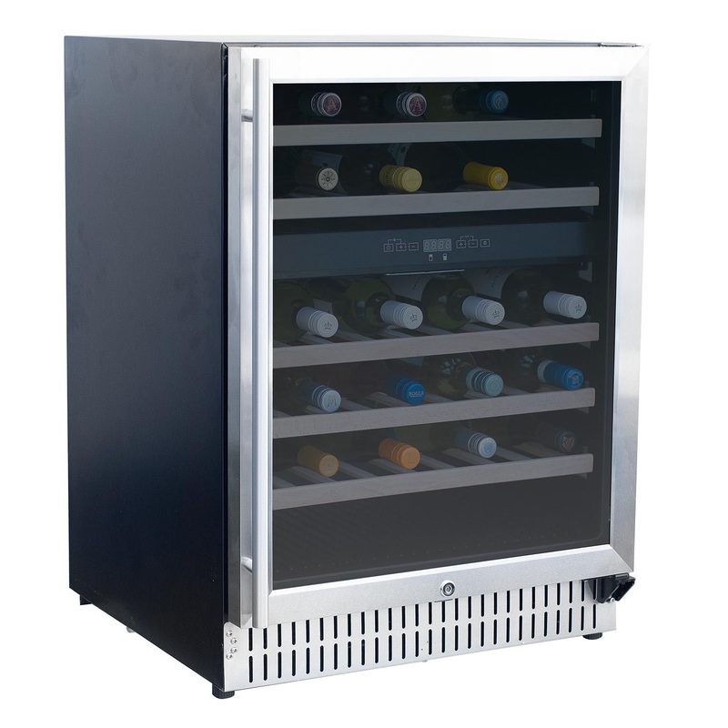 Summerset | 24" Outdoor Rated Dual Zone Wine Cooler