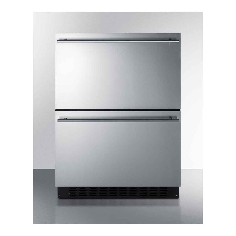 Summit | ASDR2414 24" Wide 2-Drawer All-Refrigerator