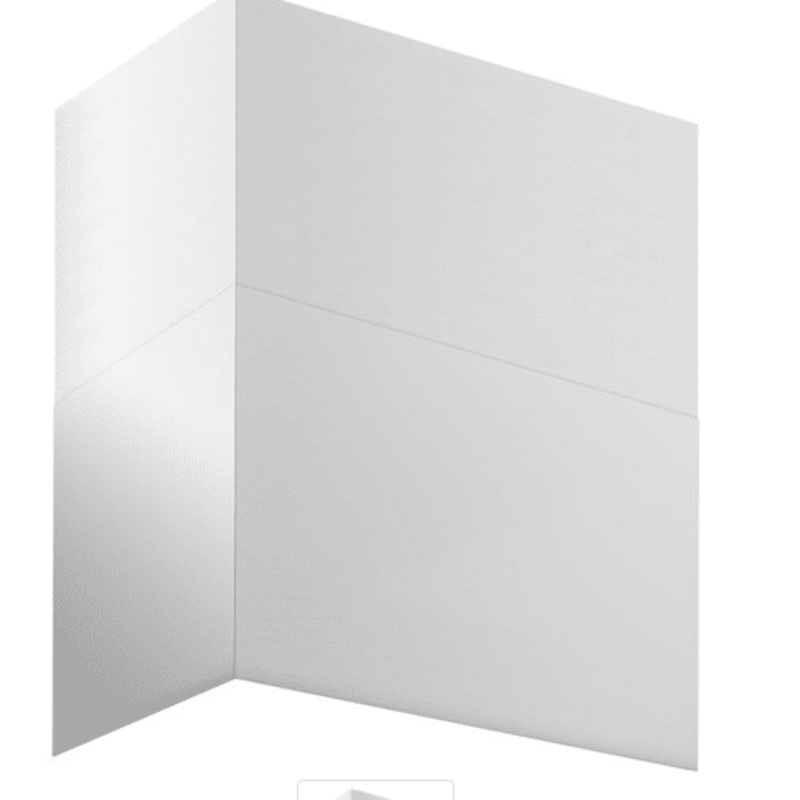 Zephyr | 10-12 ft Stainless Steel Duct Cover Extension