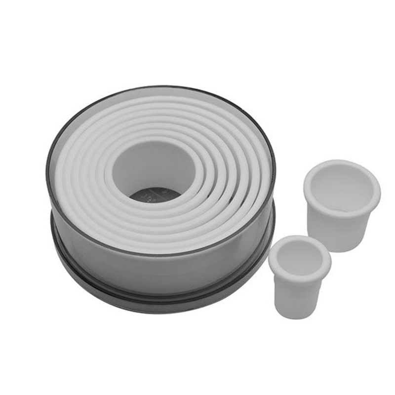 Ateco 9 Pcs Round Cutters