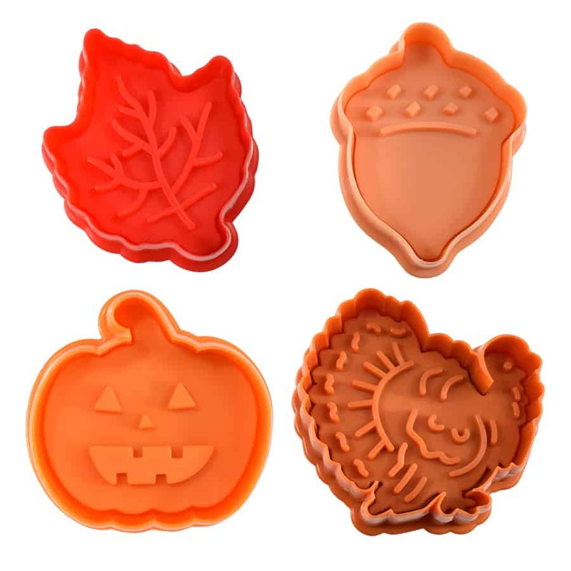 Autumn Cookie Cutter Plungers