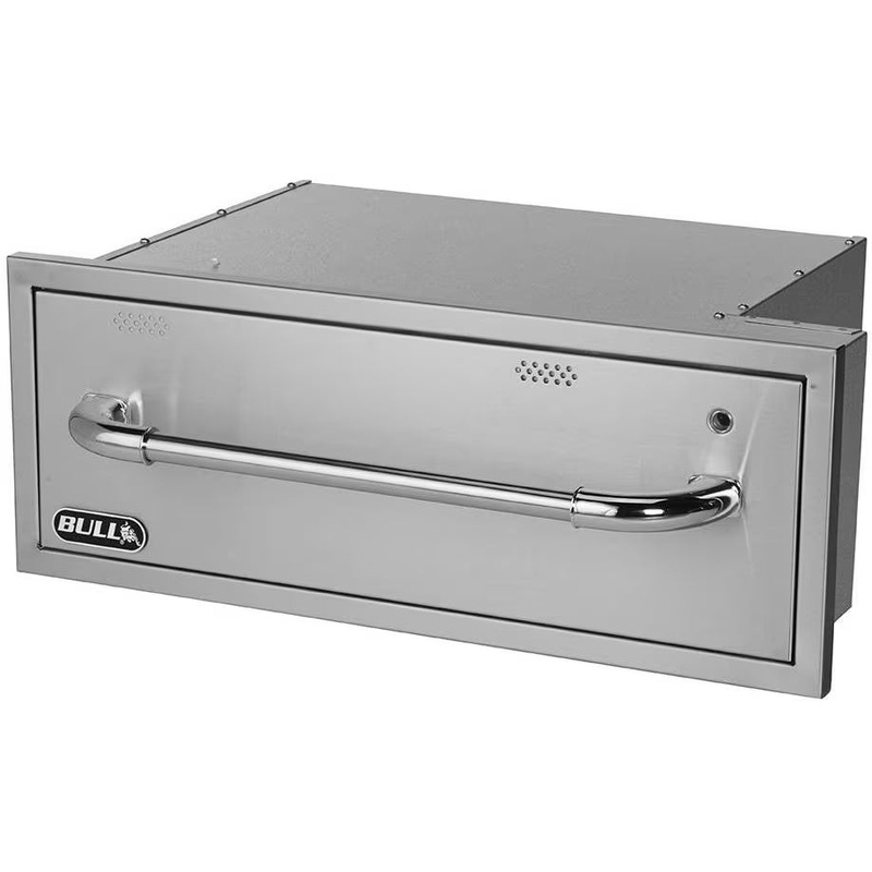 Bull I 30" Built in 110V Electric Warming Drawing