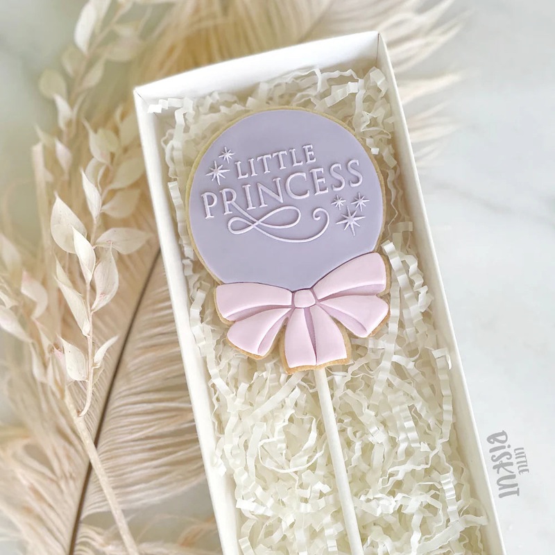 Cookie Pop with Bow Embosser Set