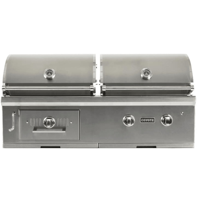 Coyote | 50" Hybrid Gas Charcoal Grill