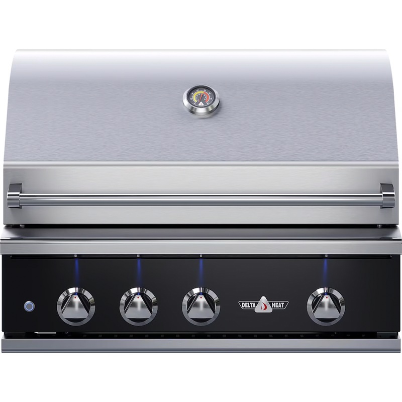 Delta Heat | 32-Inch Built-In Gas Grill with Infrared Rotisserie