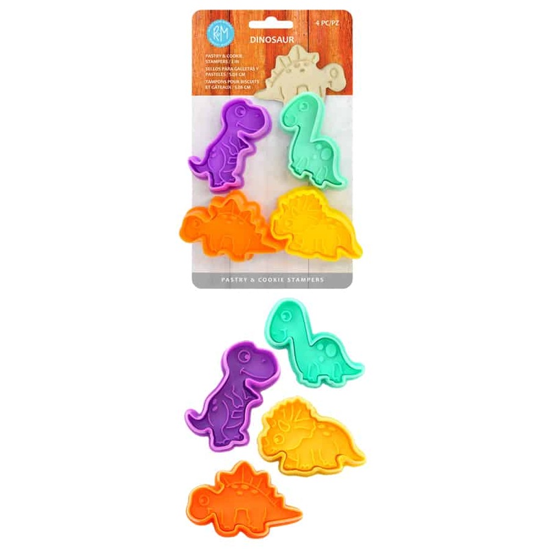 Dinosaur Cookie Cutter Plungers