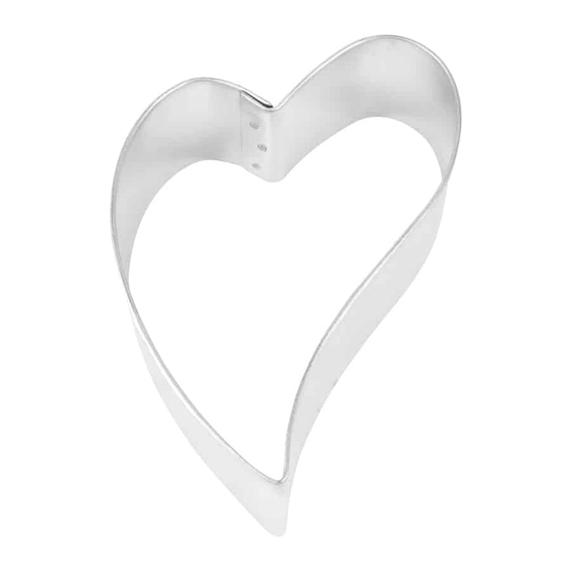 Heart Curved 3' Cookie Cutter