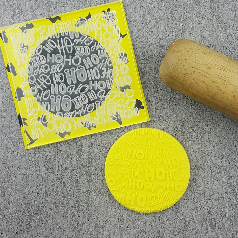 Ho Ho Ho Pattern Plate