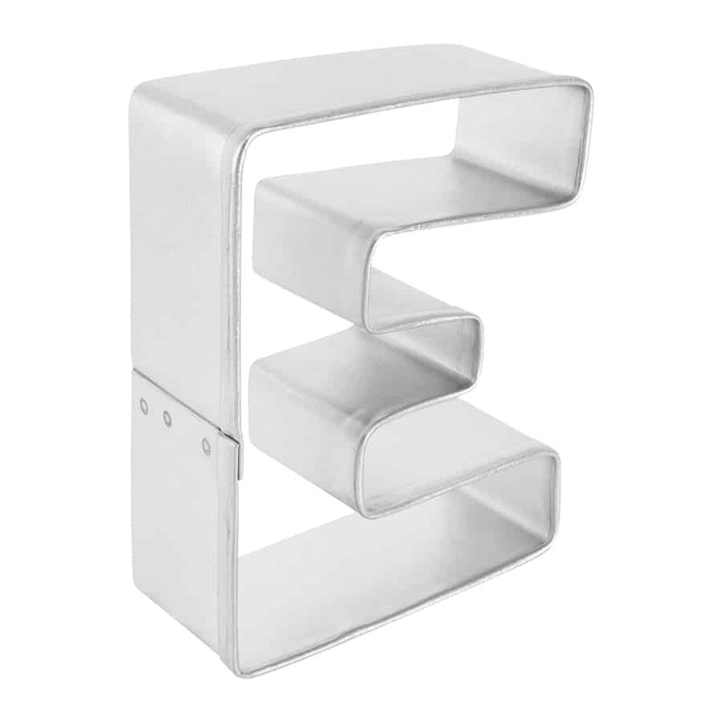 Letter 'E' Norm Cookie Cutter
