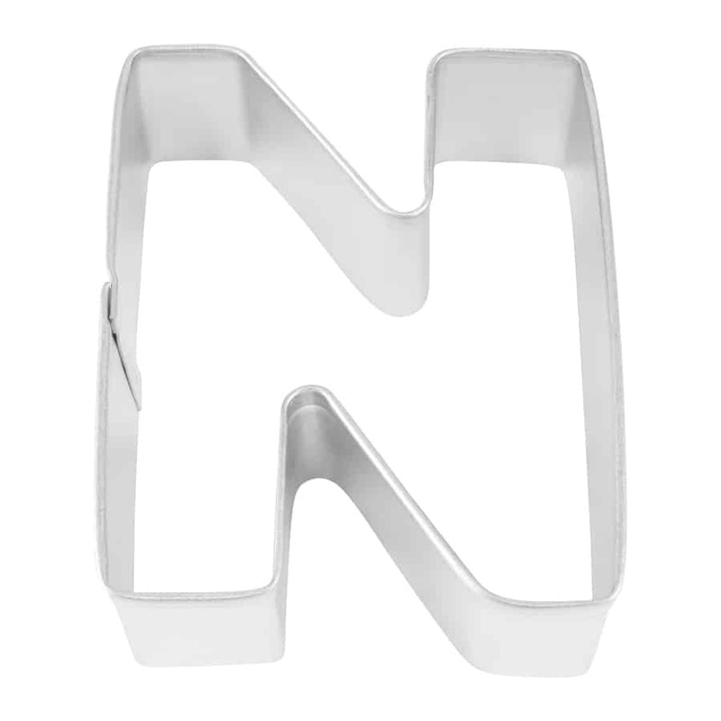 Letter 'N' Cookie Cutter