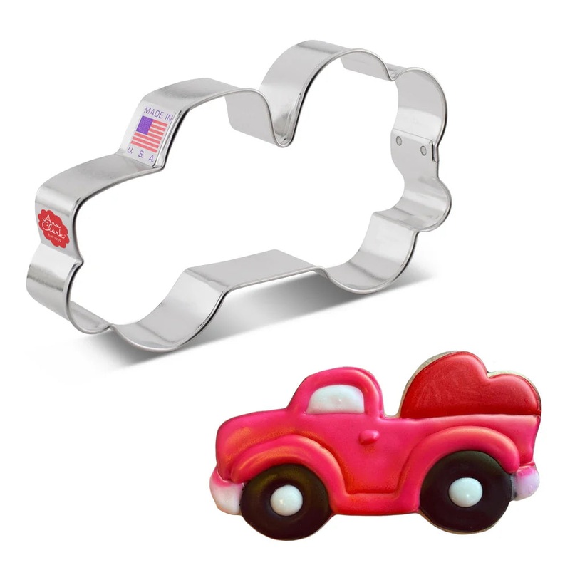 Truck with Heart Cookie Cutter