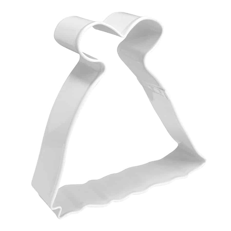 White Gown Cookie Cutter