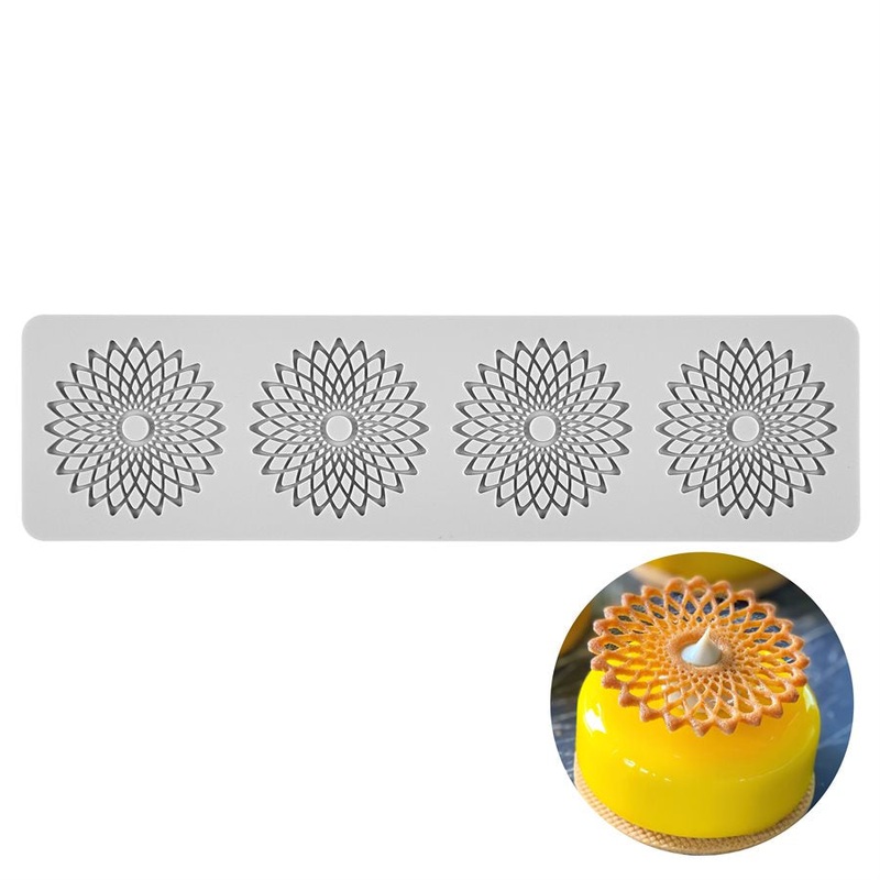 'AURA'Lace Tulle Silicone Mold