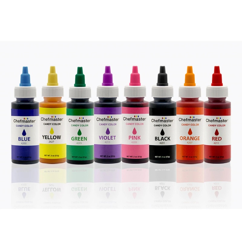 Chefmaster Candy Colors 2oz  All Colors