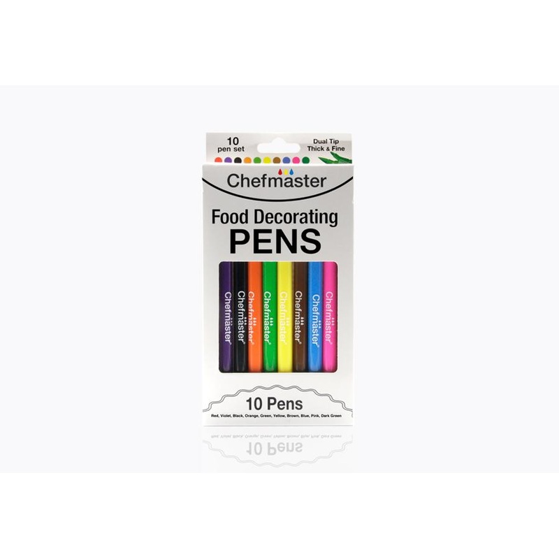 Chefmaster Food Decorating Pens Set