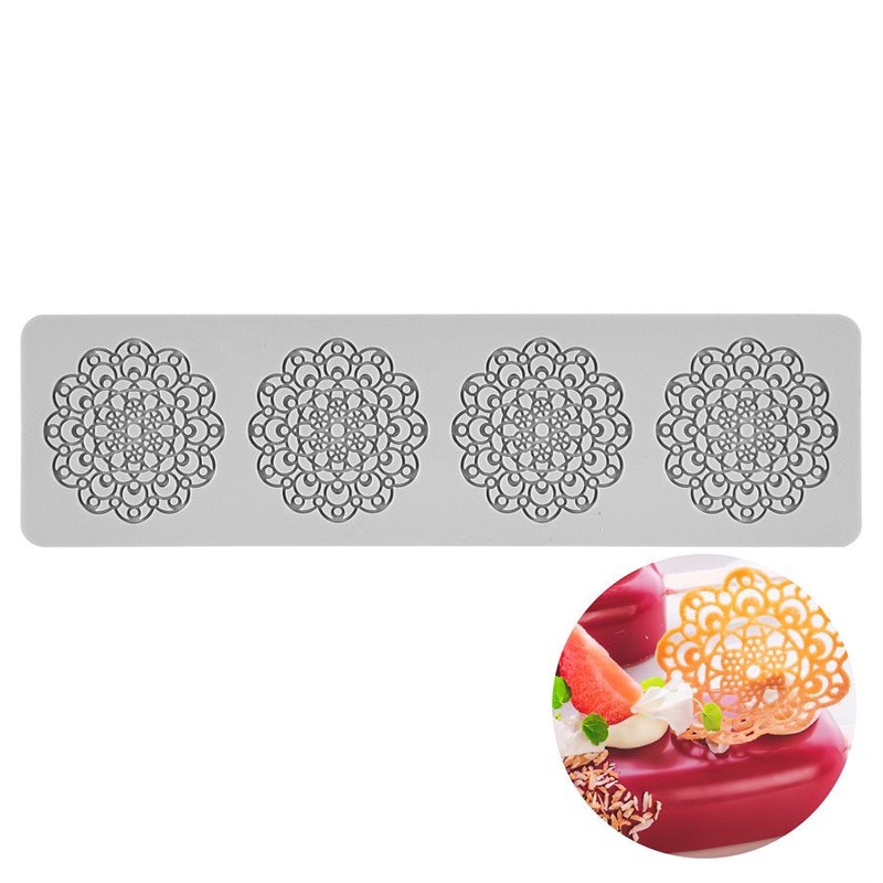 'Doily' Lace Tuile Silicone Mold