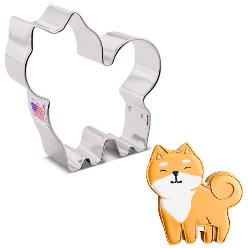 Fluffy Dog 3.5' Cookie Cutter