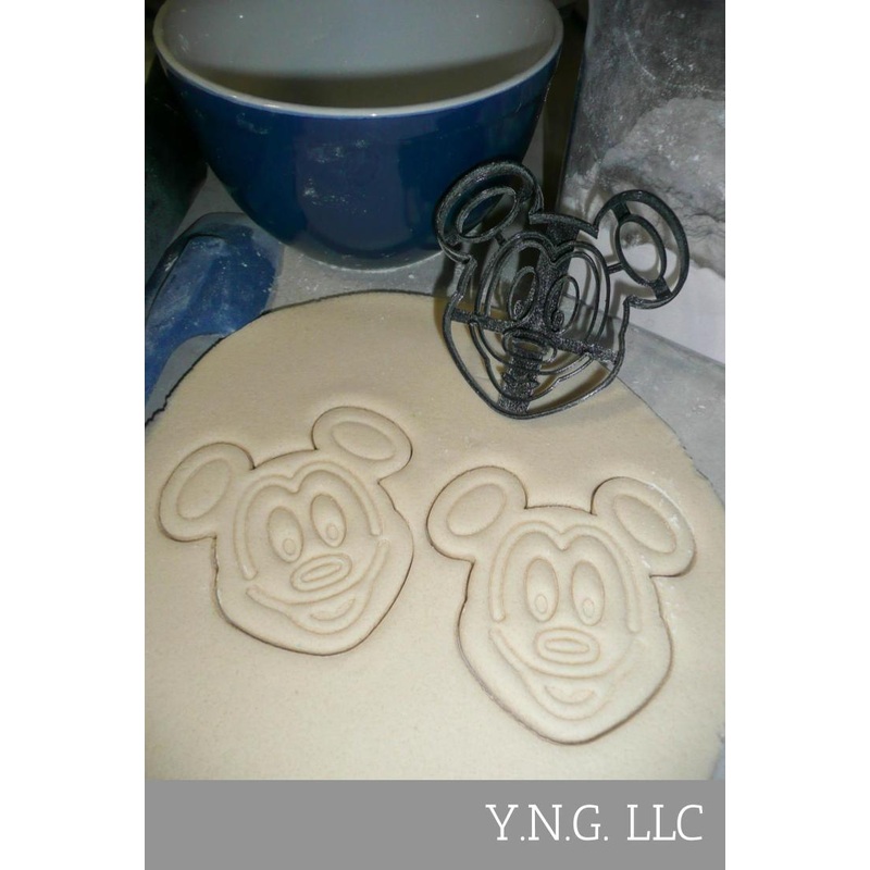 Fondant Cutter Mickey Mouse Waffle
