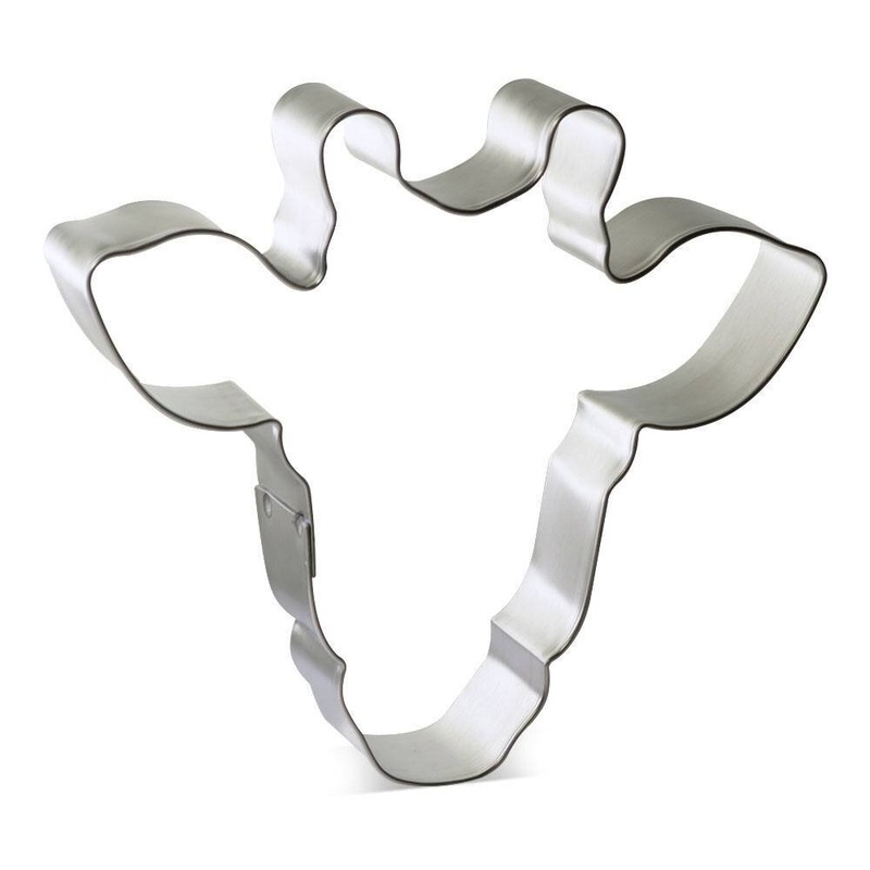 Giraffe Face 4.25' Cookie Cutter