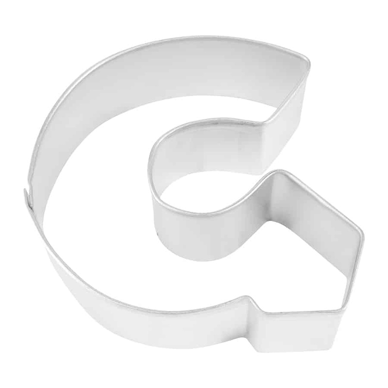 Letter 'G' Cookie Cutter