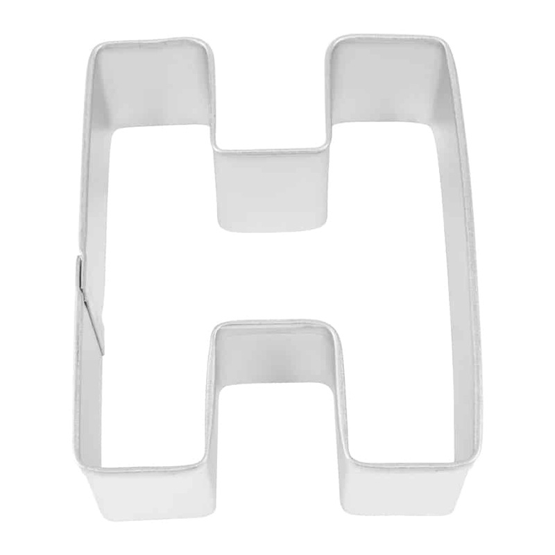 Letter 'H' Cookie Cutter