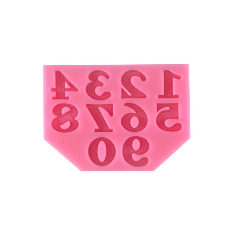 NY Cake Regal Numbers Silicone Mold