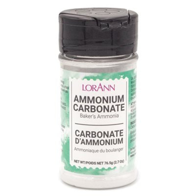 Baker's Ammonia (Ammonium Carbonate) 2.7oz