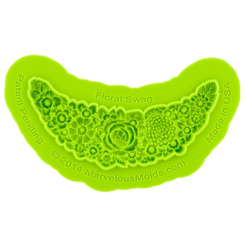 Floral Swag Mold