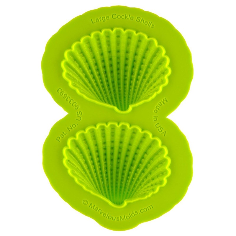 Large Cockle Shells Mold