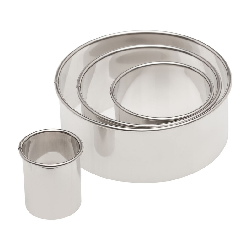 4 Piece Round Cutter Set