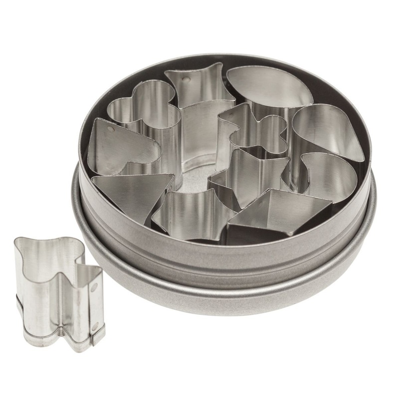 Assorted Cutter Set .75'