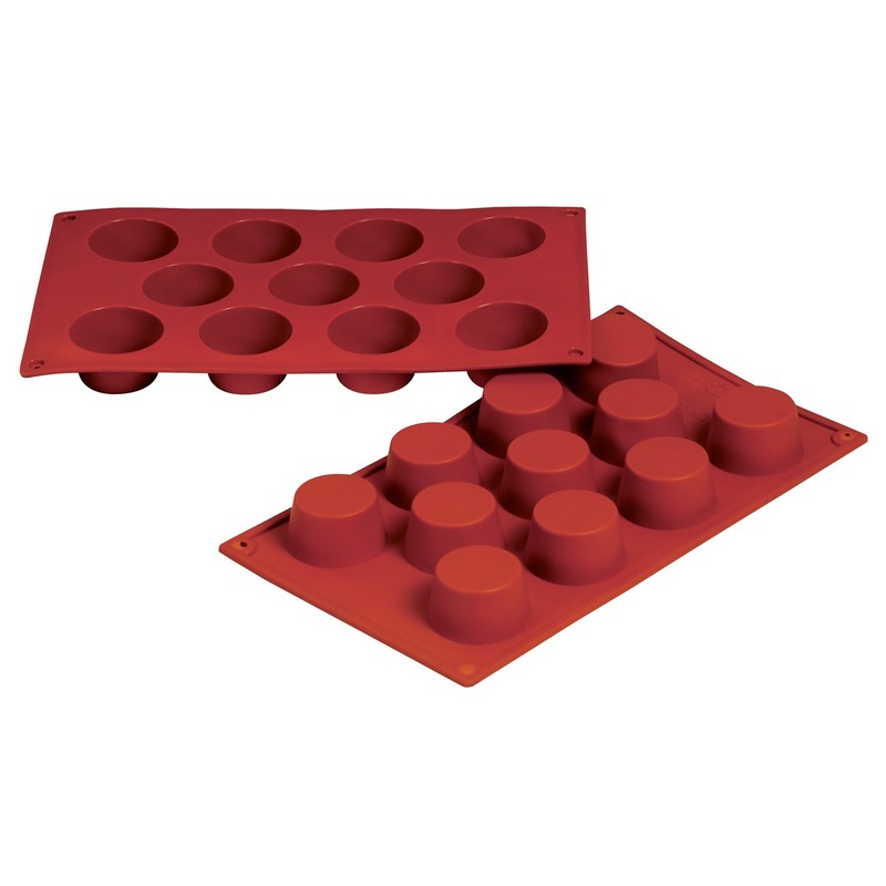 Fat Daddio's 1.7oz Muffin Silicone Baking Mold