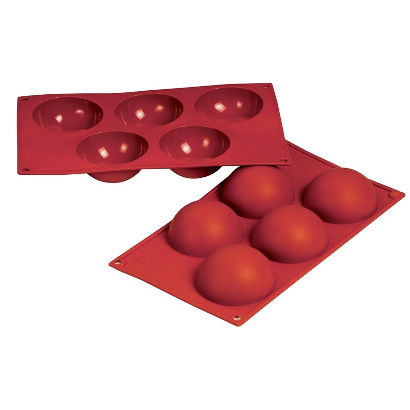 Fat Daddio's 4oz Hemisphere Silicone Baking Mold