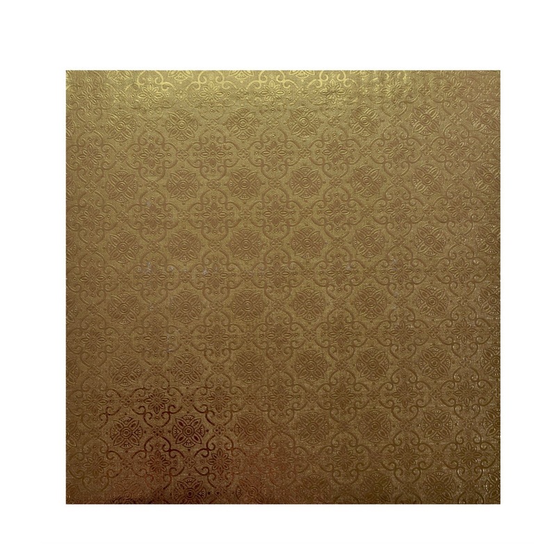 Gold Square Cake Drums  All Sizes