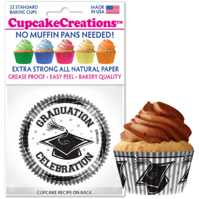 Graduation Cupcake Liner, 32 ct.