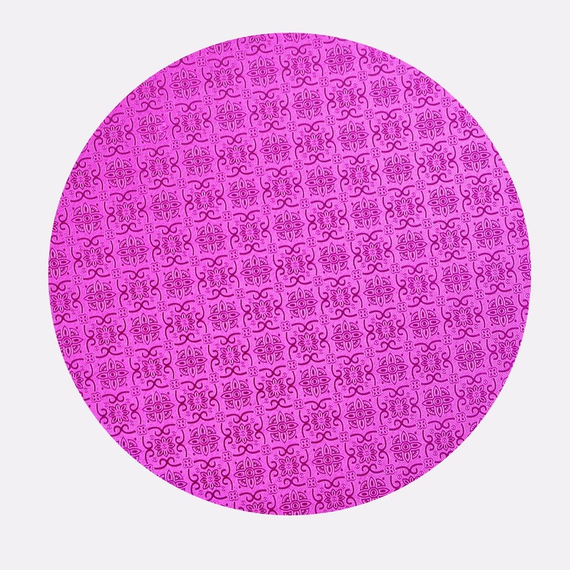 Pink Circle Cake Drums