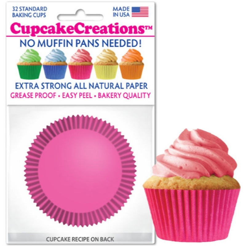 Pink Cupcake Liner, 32 ct.
