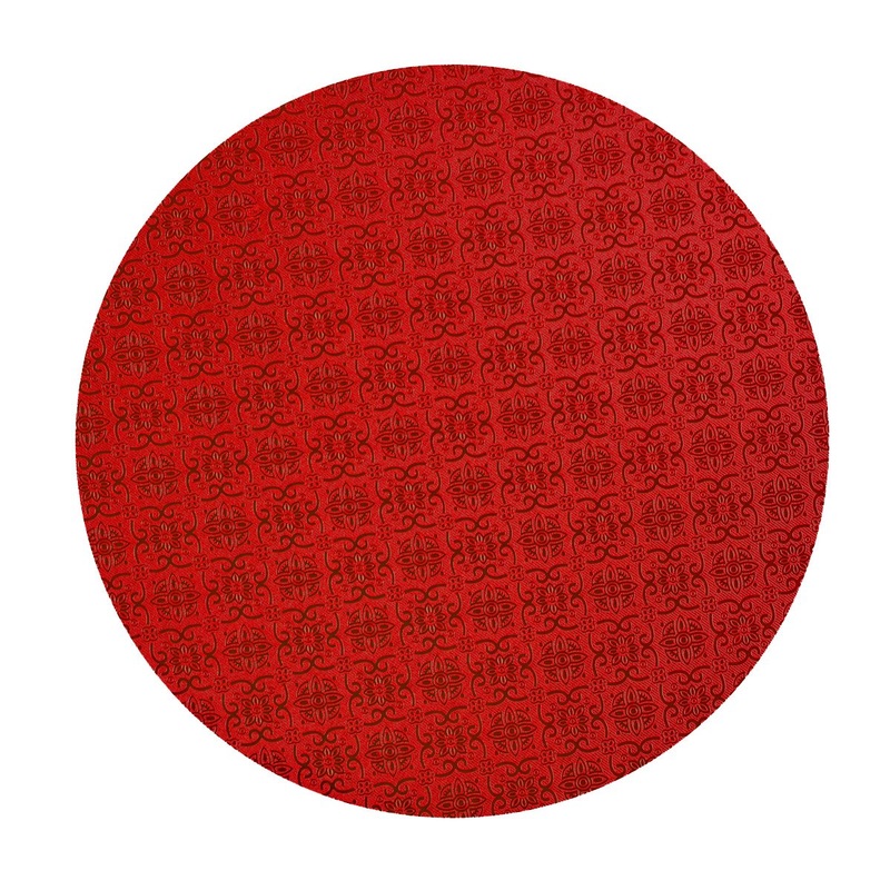 Red Circle Cake Drums  All Sizes