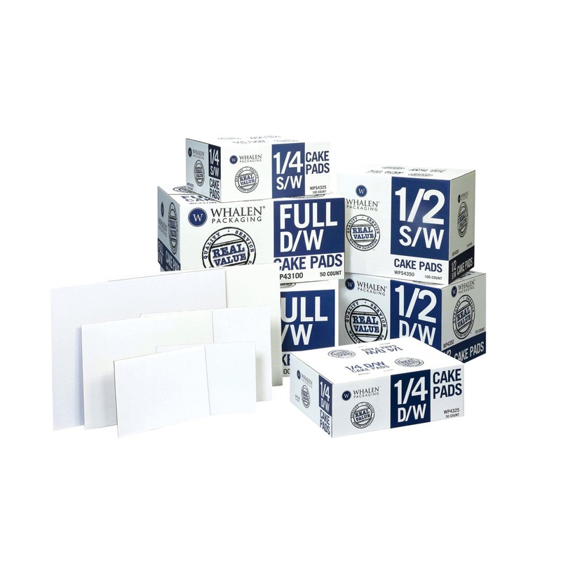 White Heavy Double Wall Sheet Cake Board  All Sizes