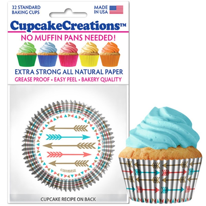 Arrows Cupcake Liner, 32 ct.