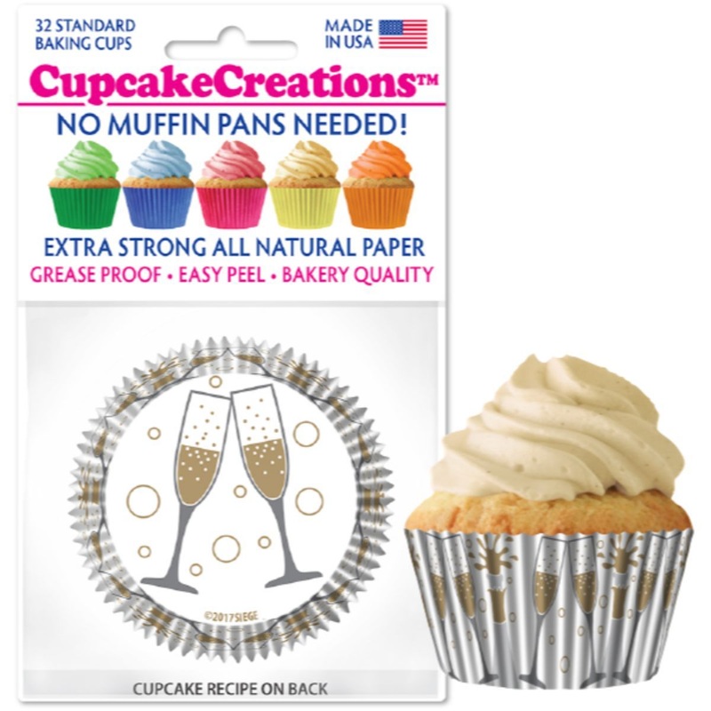 Cheers Cupcake Liner, 32 ct.