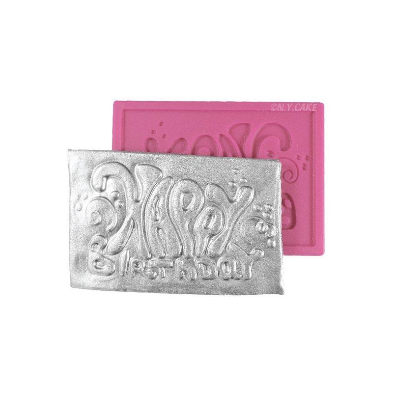 Happy Birthday Silicone Mold