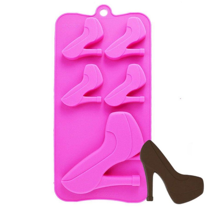 High Heel Shoe Silicone Chocolate Mold