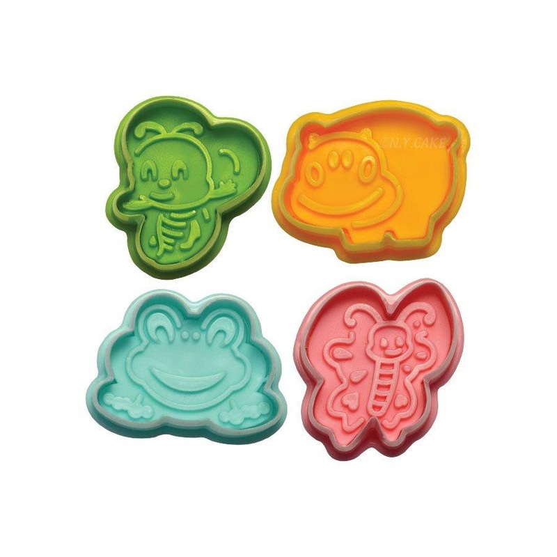 Insects & Cute Animals Fondant & Pie Cutter Set